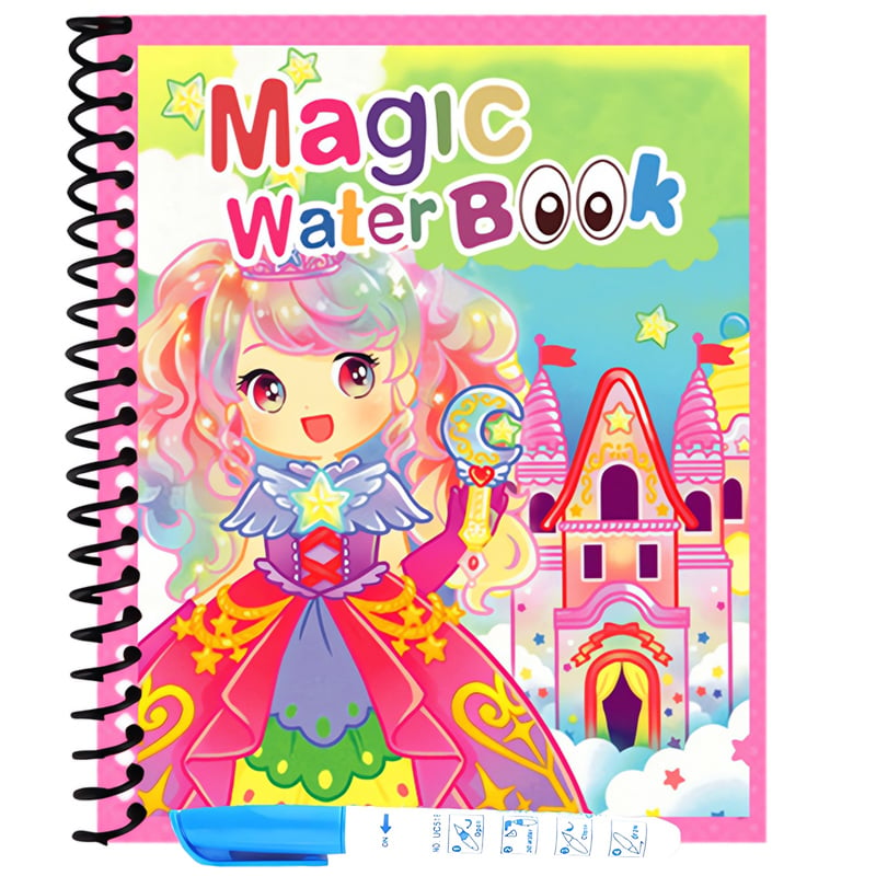 ✨️LAST DAY PROMOTION 49% OFF✨️Magic Water Book📚️🎨🧠