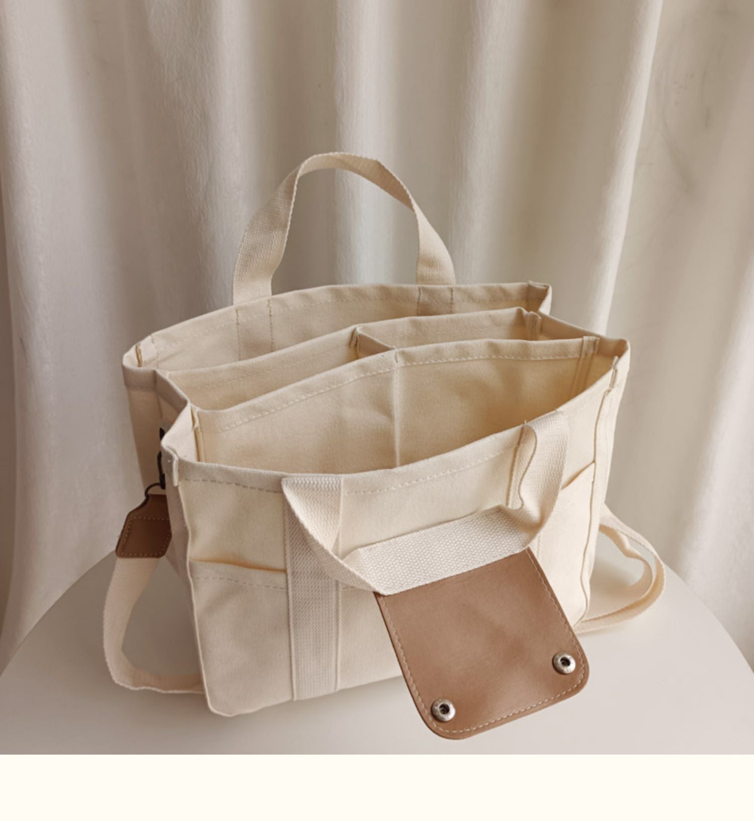 Utility Canvas Tote Bag