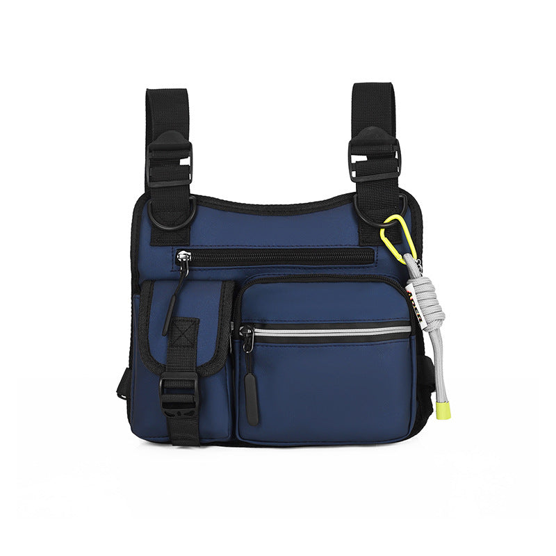 Multi-Pocket Waterproof Vest Style Chest Bag