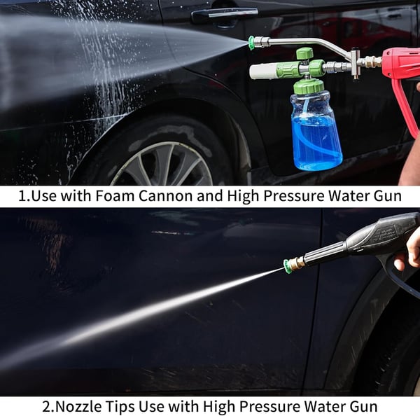 Multi-function foam high-pressure water gun