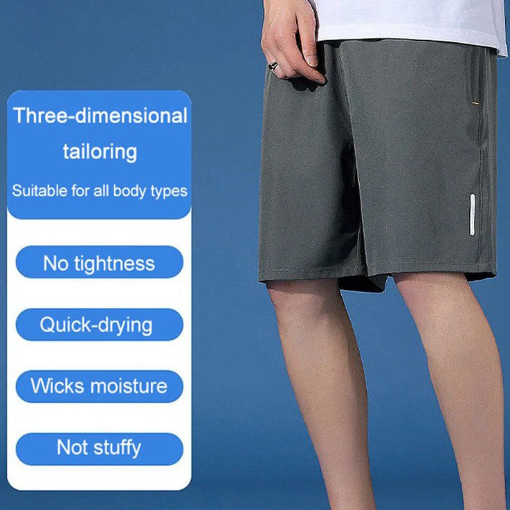 🔥Hot Sale🔥Unisex Ice Silk Quick Drying Stretch Shorts