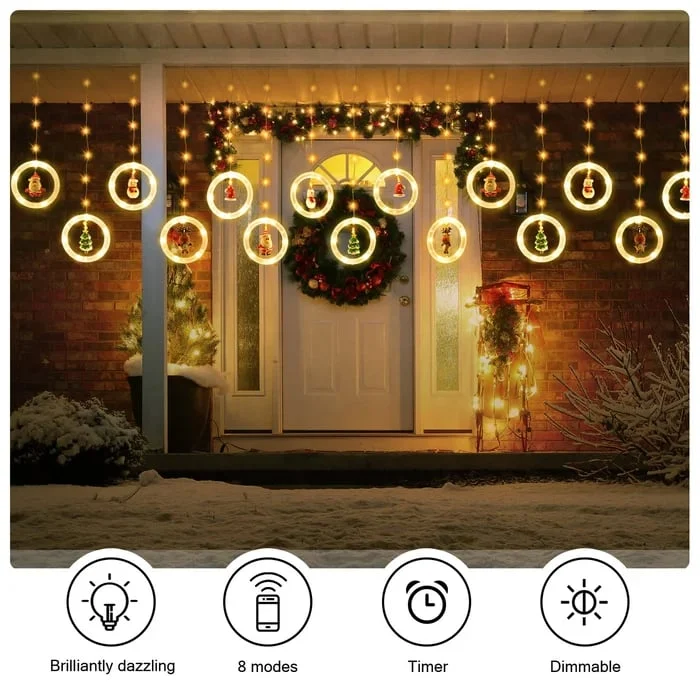 🎅Early Christmas Sale-🎄Christmas Decor Ring Lights