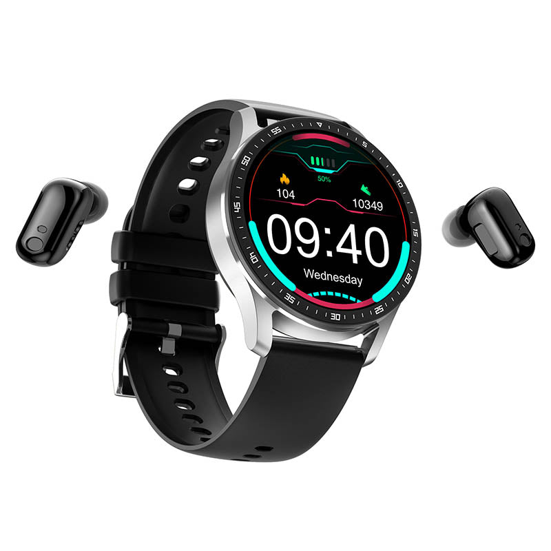 ⌚2 IN 1 SMARTWATCH WITH EARPHONES