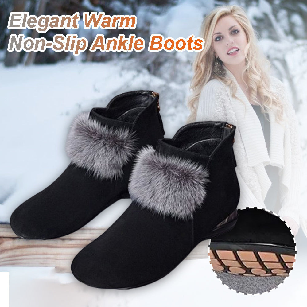 Ideal Gift - Non-Slip Ankle Boots for Women