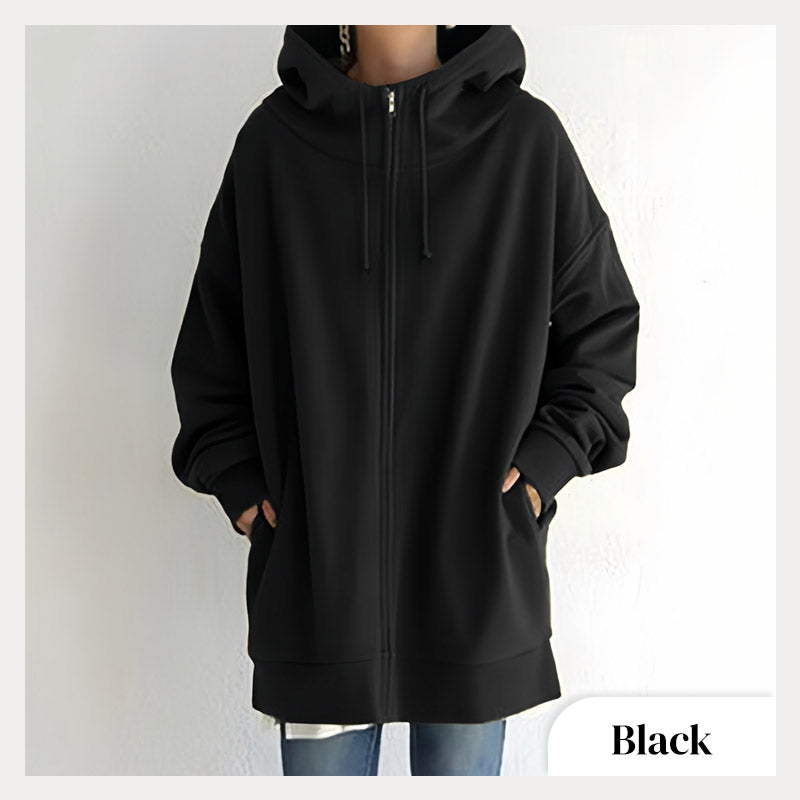 💥Limited Time Special Offer 50% off🔥Women's Autumn/Winter Zipper Hooded Sweater