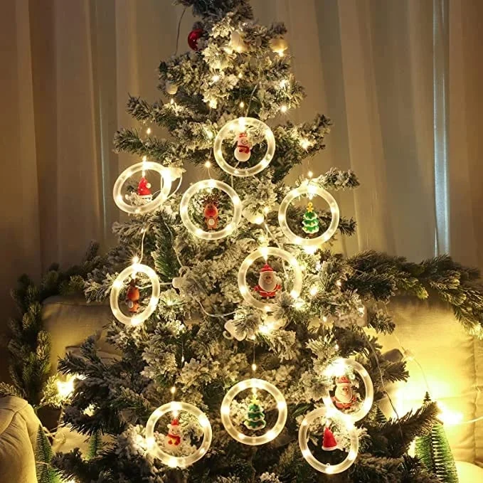 🎅Early Christmas Sale-🎄Christmas Decor Ring Lights