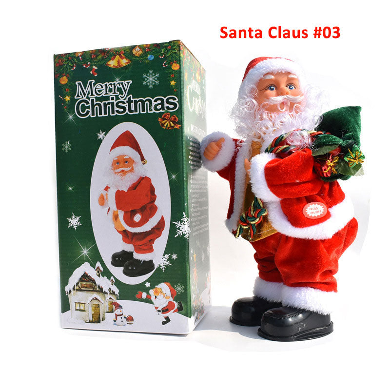 Mintiml® Electric Dancing Music Santa Claus