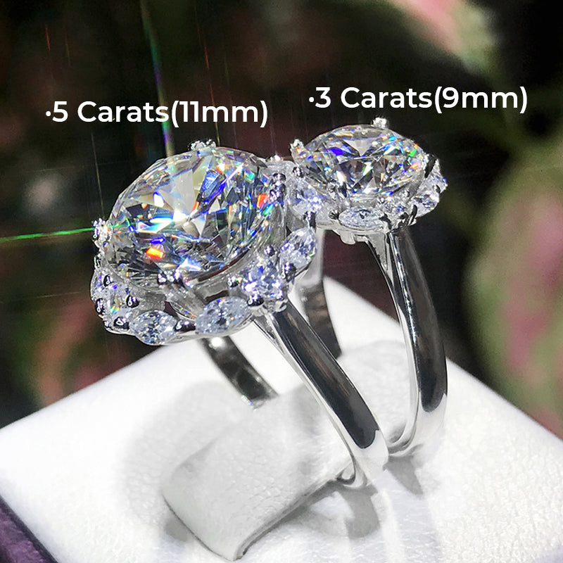 🔥Hot Sale🔥Exquisite Moissanite Solitaire Ring