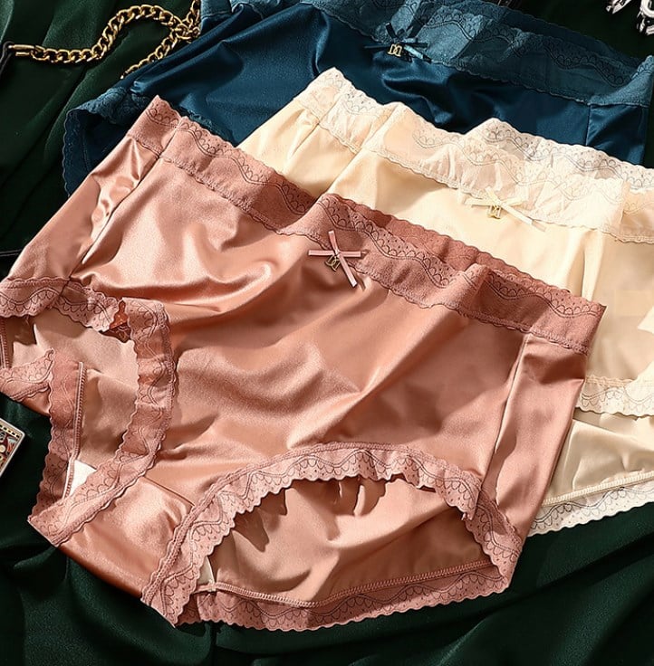 💥💥[Luxury Custom] Satin Ice Silk Seamless Shaping Briefs