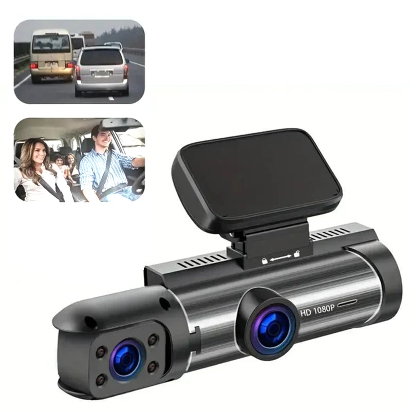 🔥Last Day Sale 50%🔥Dash cam with 170° wide-angle and 1080p dual lens