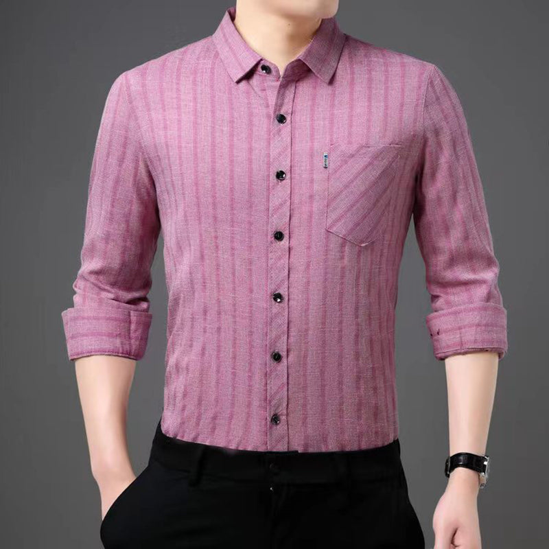 🎁Hot Sale 50% OFF⏳Men's Casual Stripe Shirt