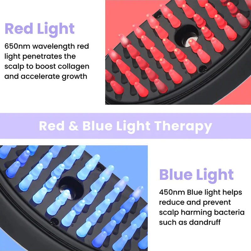 🔥Electric Massage Comb - Soothe, Stimulate, Reduce Fatigue