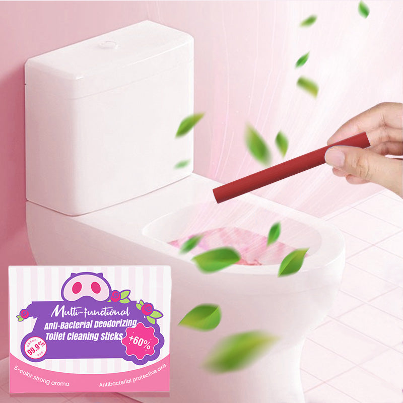 ✨Multi-functional Anti-Bacterial Deodorizing Toilet Cleaning Sticks🌈