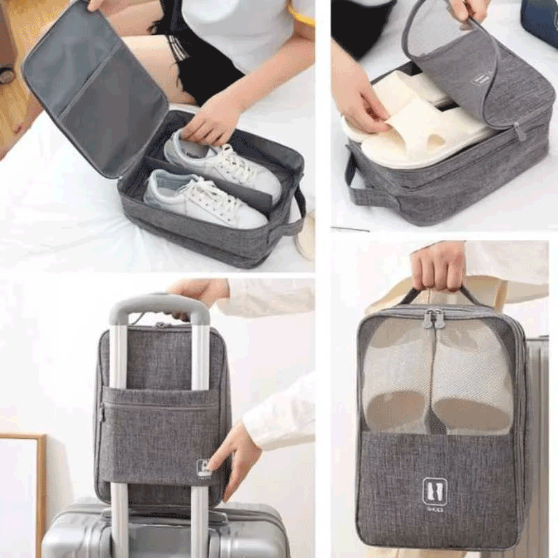 Handheld Waterproof Large-capacity Travel Shoe Bag