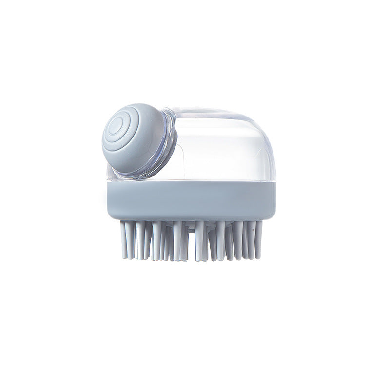 Scalp Massaging Shampoo Brush with Liquid Dispenser