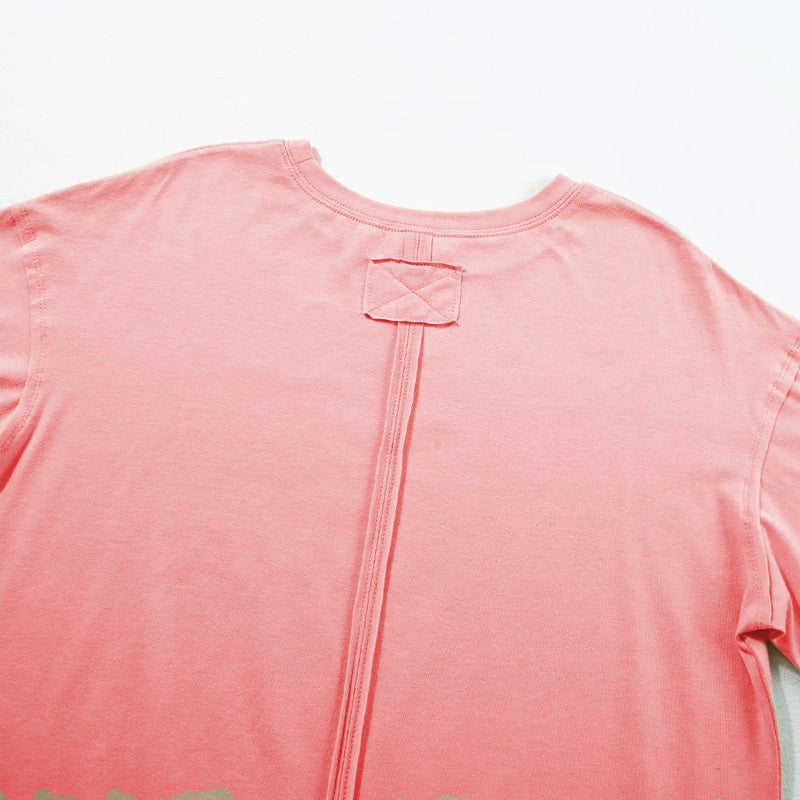 Women's Casual Loose Round Neck T-Shirt