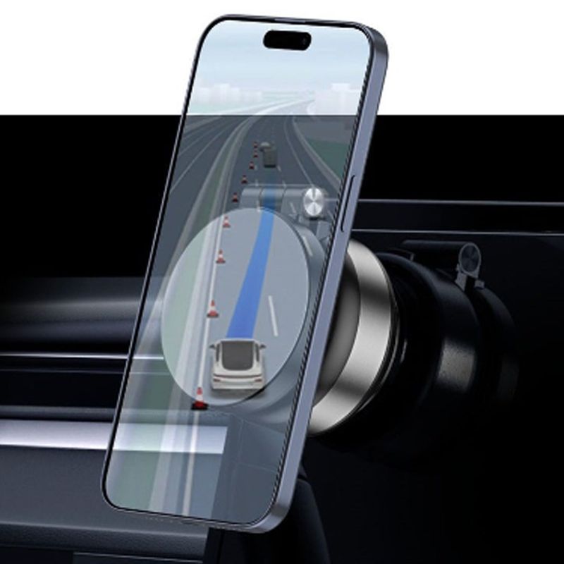 Car Electric Suction Cup Magnetic Phone Holder