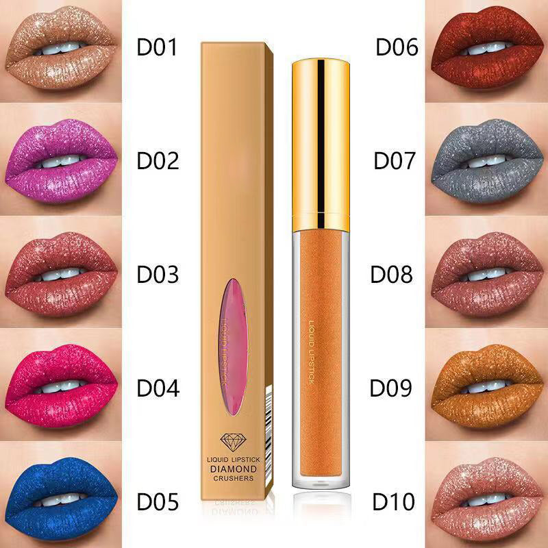 🔥BUY 1 GET 1 FREE🔥Metallic Liquid Diamond Glitter Lipstick