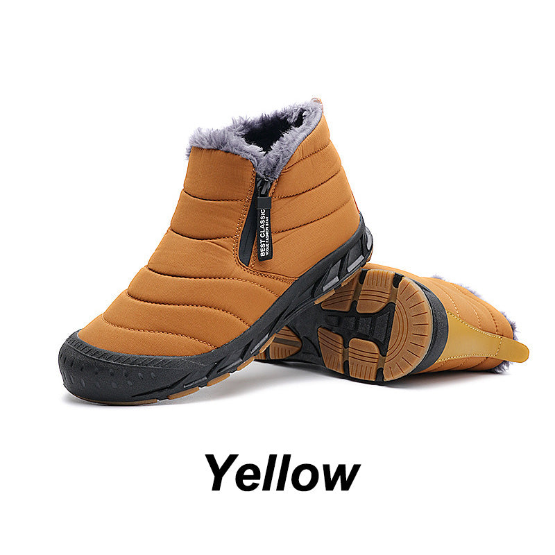 🎅Christmas Pre-sale🎁Winter Warm Faux Fur Lined Waterproof Outdoor Snow Boots