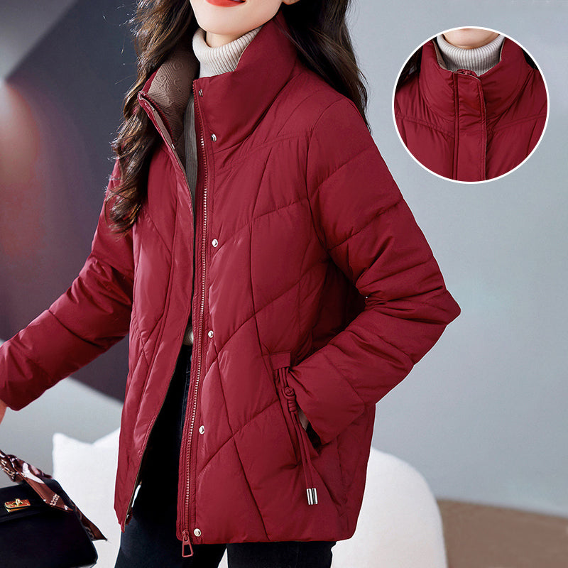 Women's Stand Collar Winter Quilted Jacket