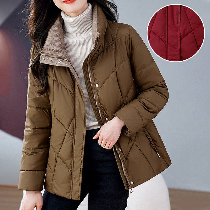 Women's Stand Collar Winter Quilted Jacket