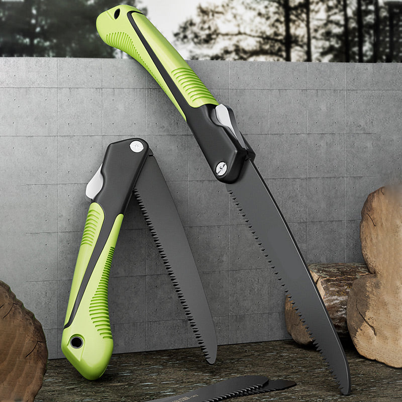 Portable Triple-Edge Foldable Saw for Versatile Cutting