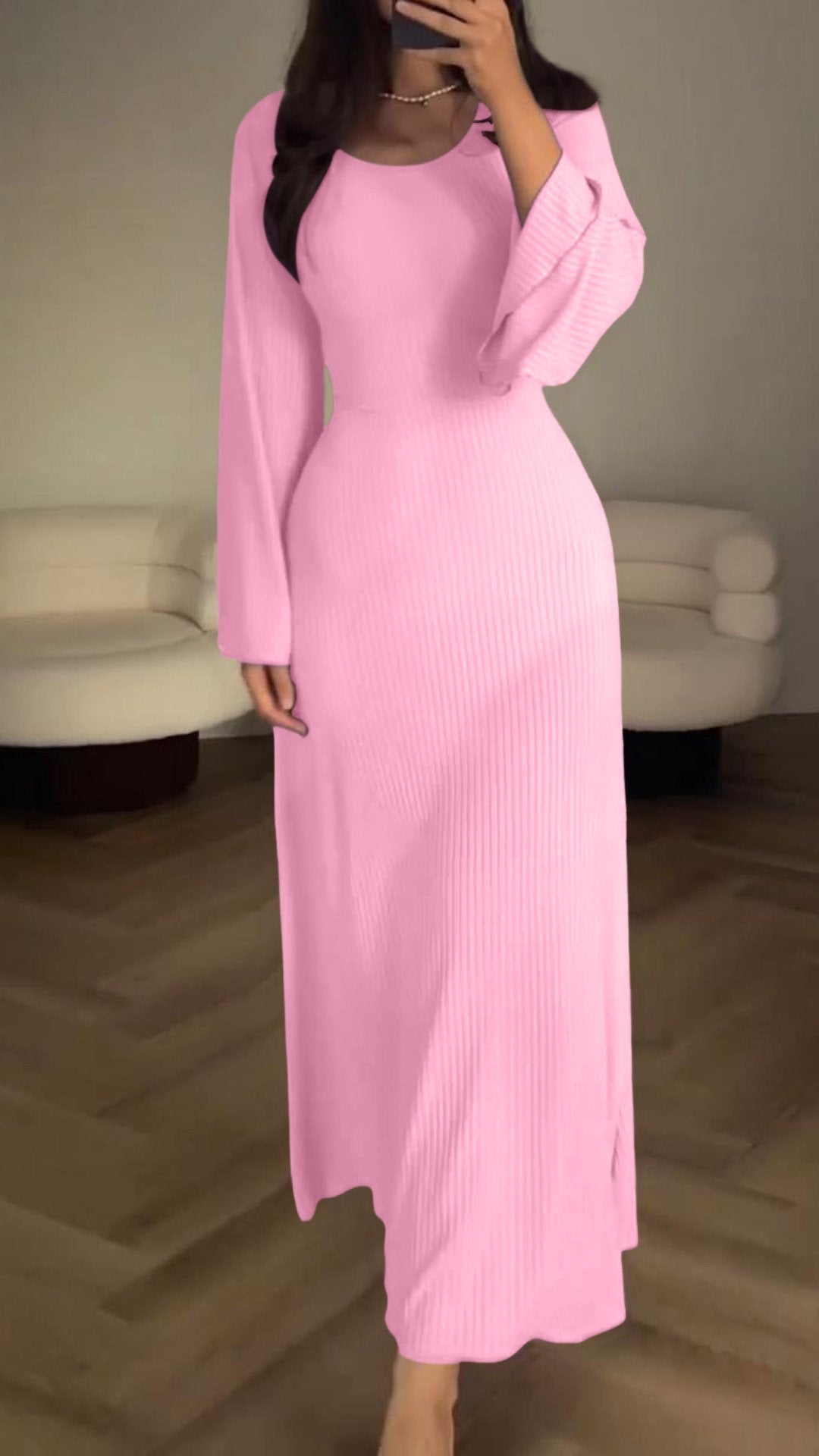 🥰 limited-time offer price 🥰Long Sleeve Split Loose Casual Dress ✈️2pcs free shipping