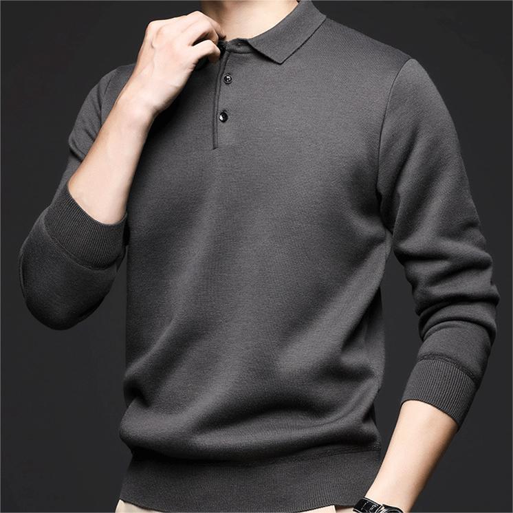 ✨New Arrival✨Gift Choice -Men's Autumn Lapel Padded Thickened Sweater