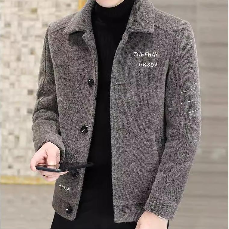 🎊Christmas sale - 50% Off🎊Men's Classic Warm Up Button Jacket