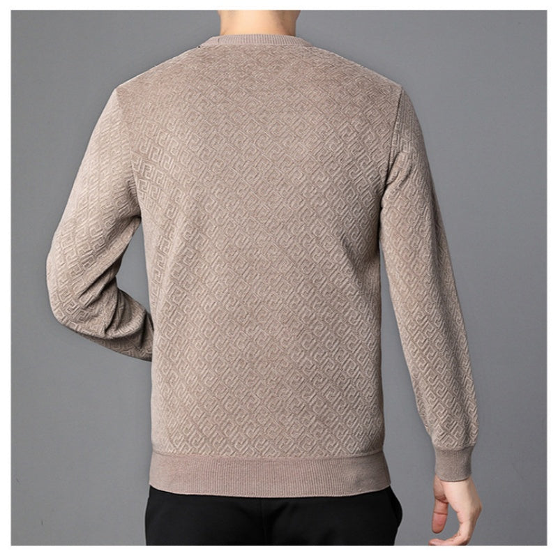 👔New Thickened Men's Crew Neck Sweater For This Winter~