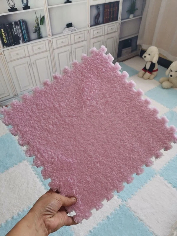 🎅🎁[Gift] Plush patchwork foam floor mat