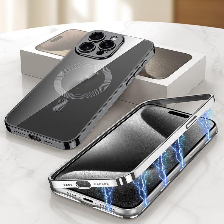 Full Coverage Magnetic Wireless Charging Phone Case