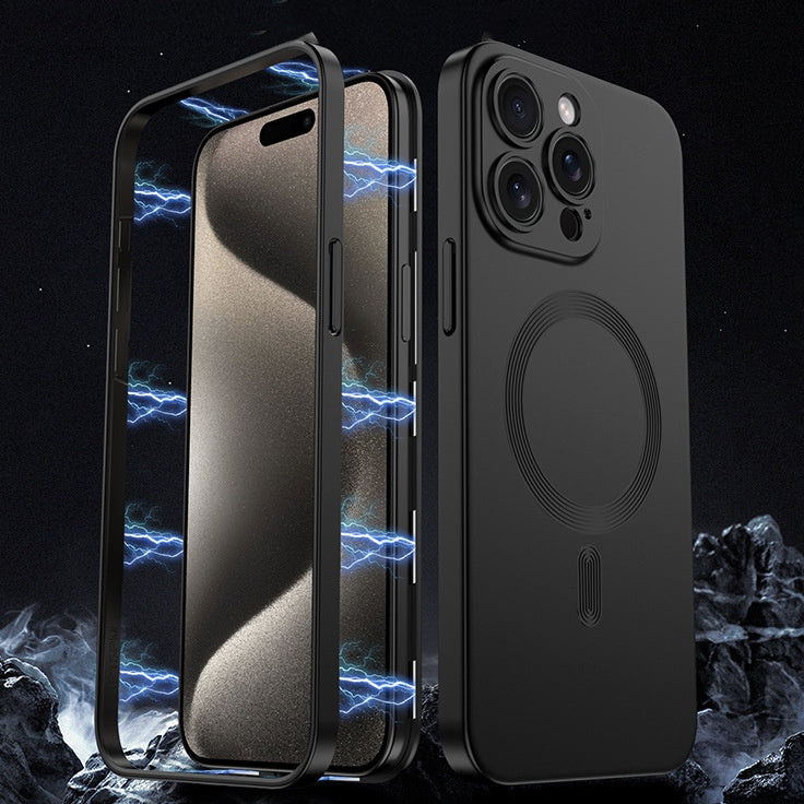 Full Coverage Magnetic Wireless Charging Phone Case