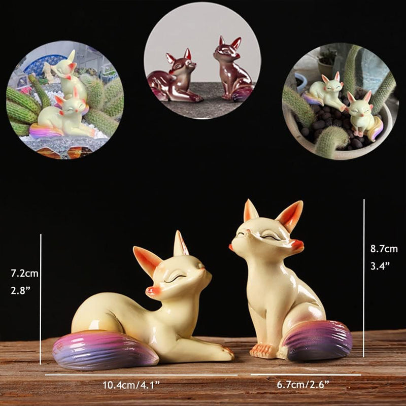 🐈Color Changing Resin Tea Pet Luck Decoration for Tea Table🍵