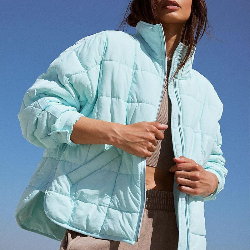 Women's Oversized Quilted Lightweight Down Jacket