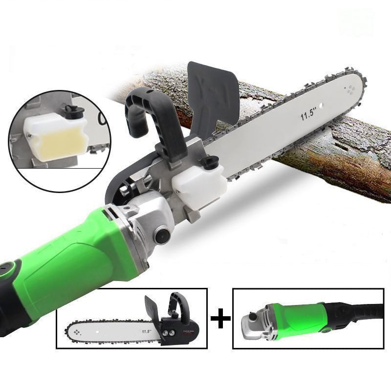 🔥Half price today Ends soon🔥Angle Grinder Converted Electric Chainsaw Kit