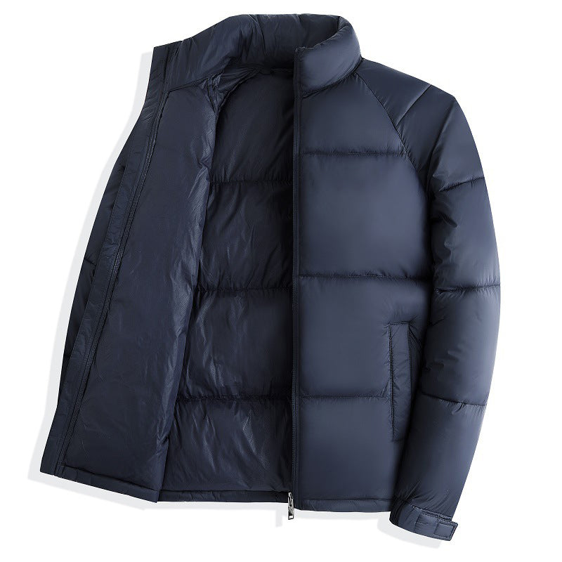 Men's Trendy Full-Zipper Front Warm Jacket