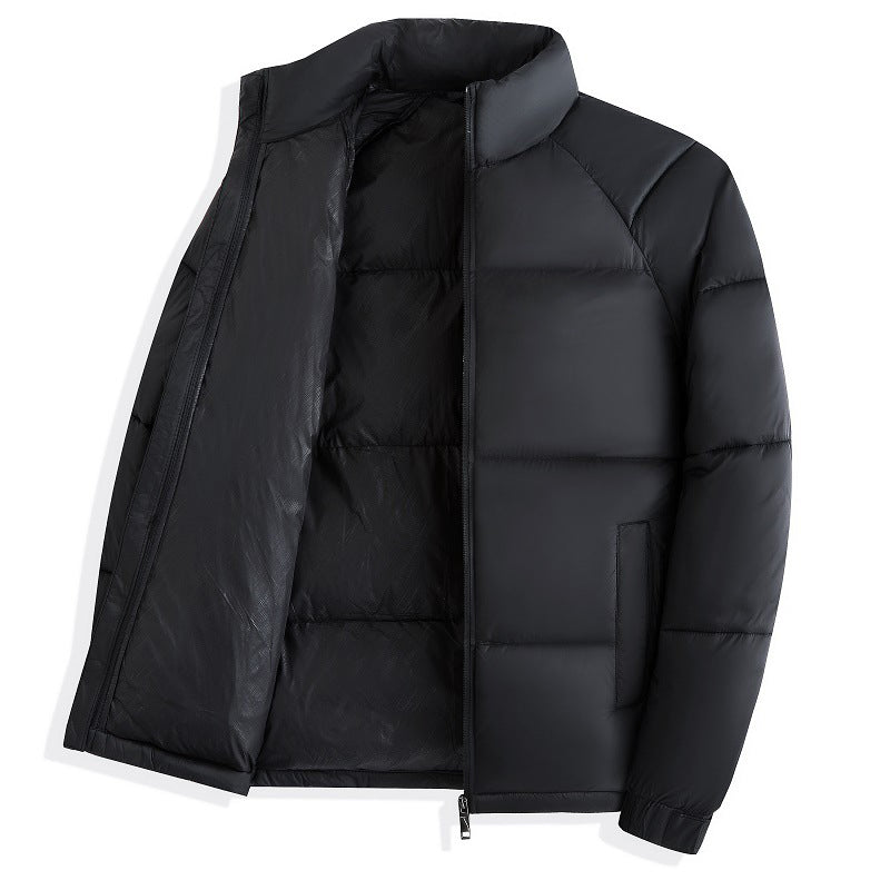 Men's Trendy Full-Zipper Front Warm Jacket