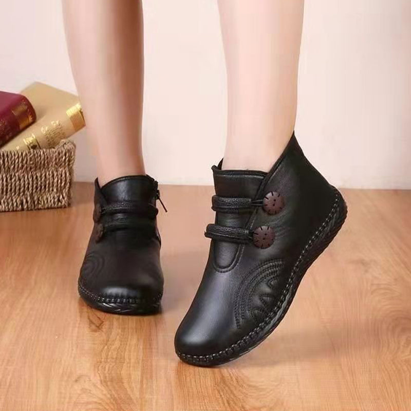 Women's Thickened Non-slip Flat Ankle Boots