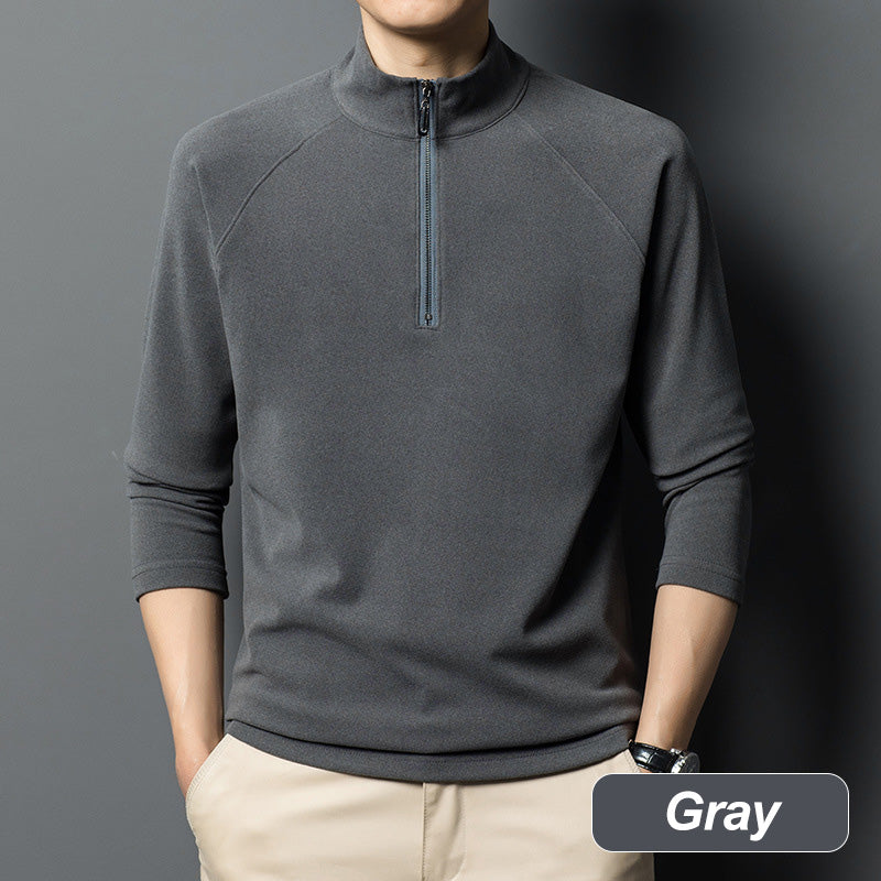 🔥Hot Sale 64%🔥Men's Warm Long Sleeve Quarter Zip Sweatshirt