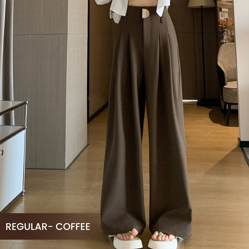 🌟Women's High-Waisted Wide-Leg Suit Pants