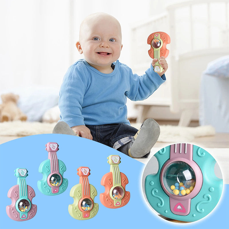 Adorable and Versatile Baby Rattle Teether Toy