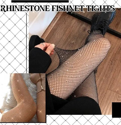 Rhinestone Glitter Fishnet Tights🔥(1 + 1 FREE)