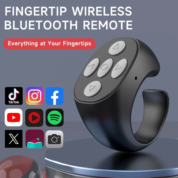 🔥Limited Time Promotion 49% OFF🔥Fingertip Wireless Bluetooth Remote Control