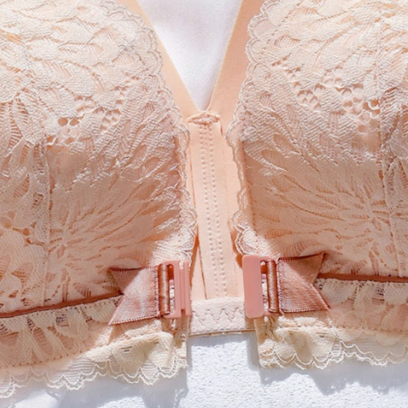 💥New Year Hot Sale 49% OFF💥Front-Clasp Lace Bra with Lift and Anti-Sagging Design