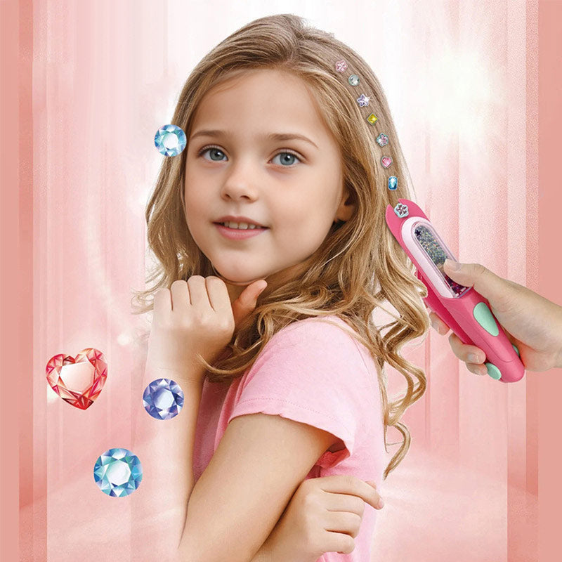 DIY Creative Temporary Hair Color and Sparkle Tool for Kids