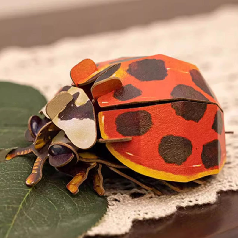 3D Paper Insect Puzzle for Kids