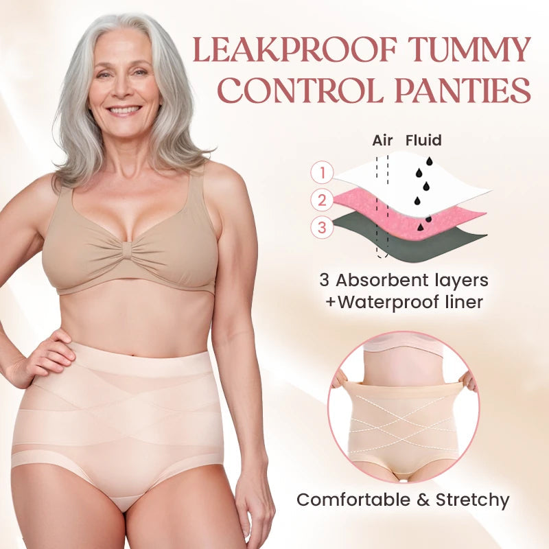 Ultimate Comfort High Waist Leak Proof Shapewear Panties