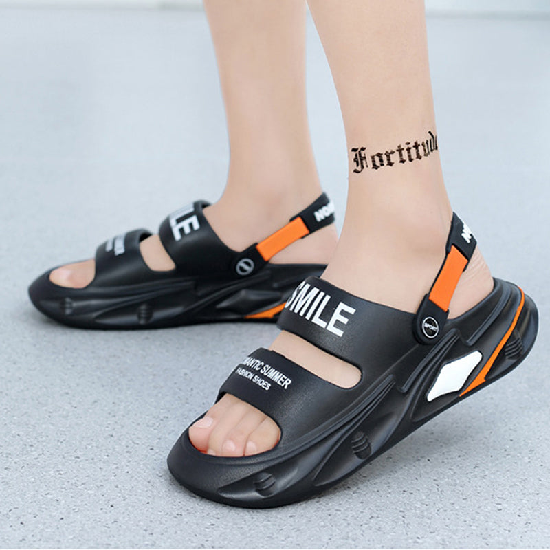 Chunky Padded Sandals With A Swell-like Grip