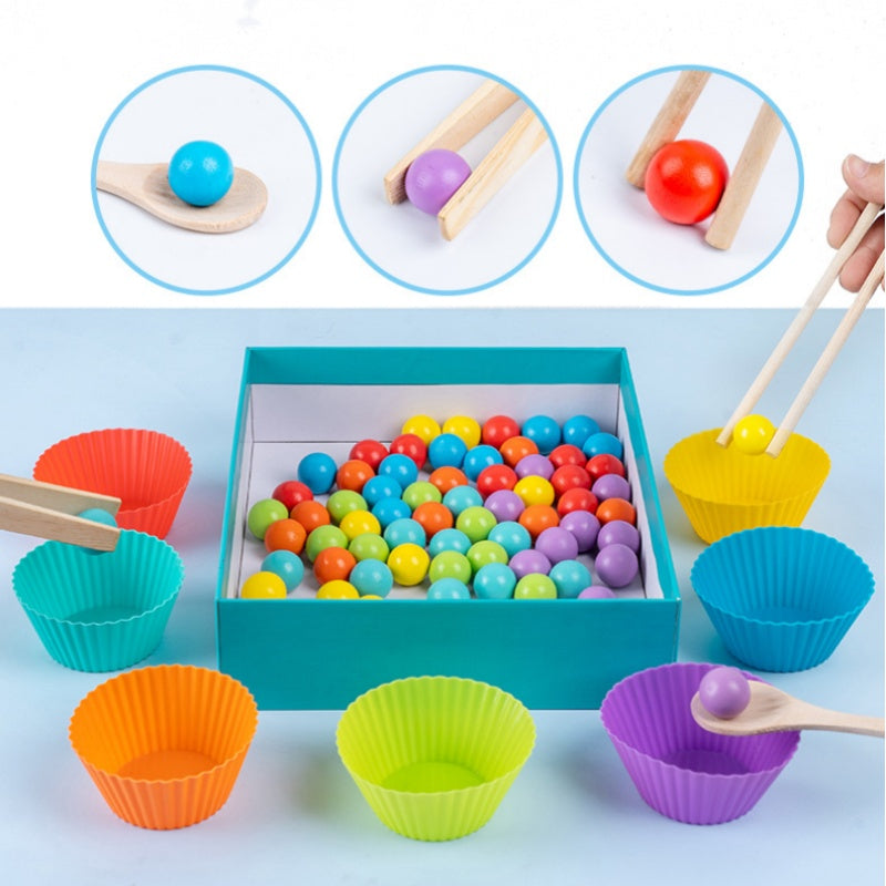 🏅Montessori Clip Bead Math Counting Toy